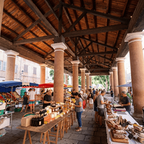 Marché couvert Ile Rousse